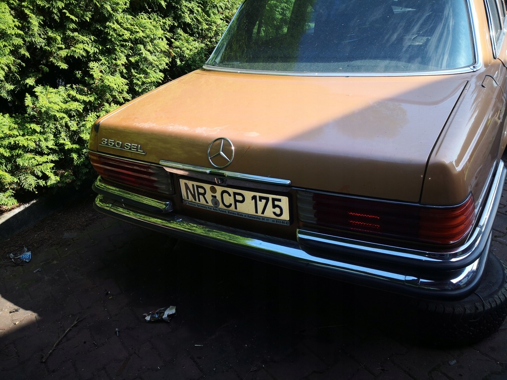 mercedes S w116 350 3,5 v8 rarytas