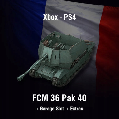 World of Tanks WoT | FCM 36 Pak 40 |PS4 XBOX