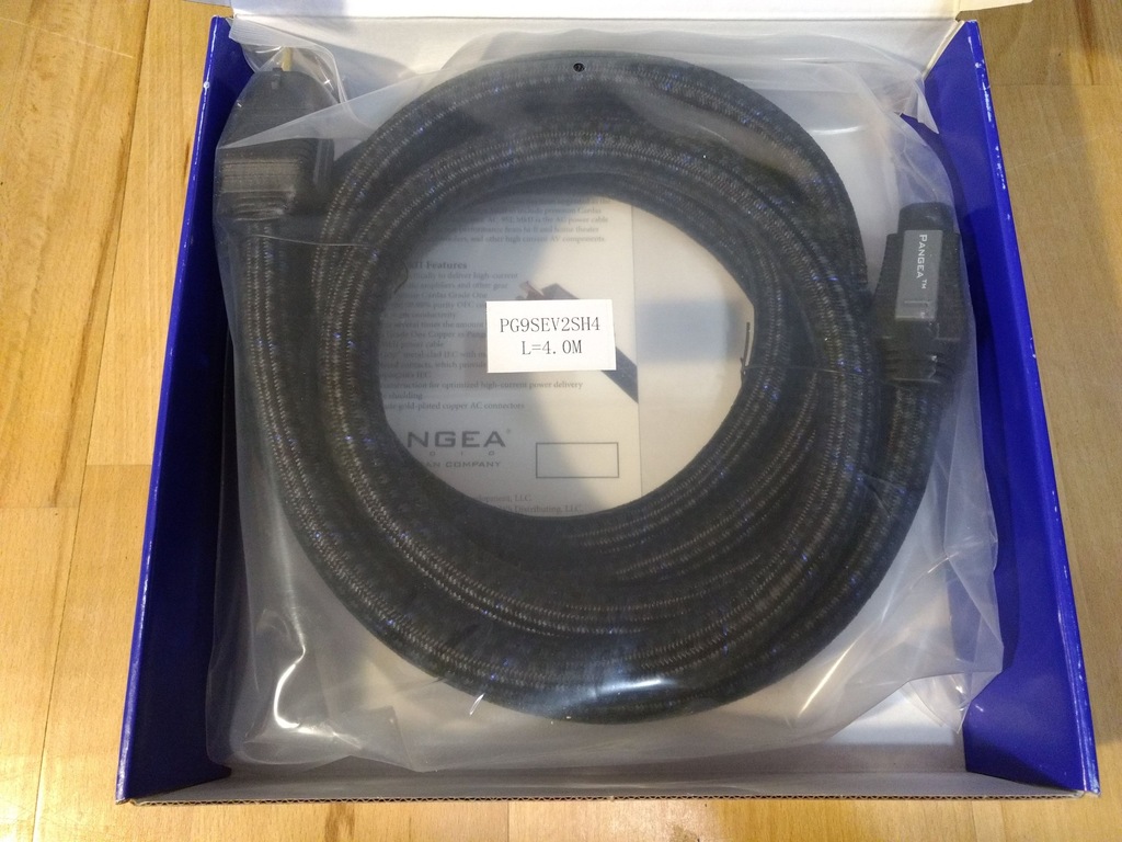 Pangea AC-9 SE MKII kabel zasilający 4m