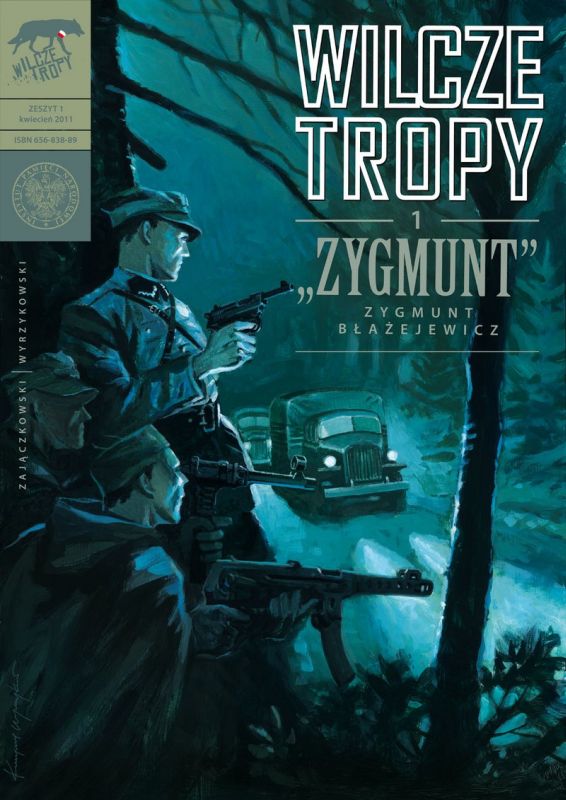 WILCZE TROPY 1 ZYGMUNT BŁAŻEJEWICZ ZYGMUNT komiks