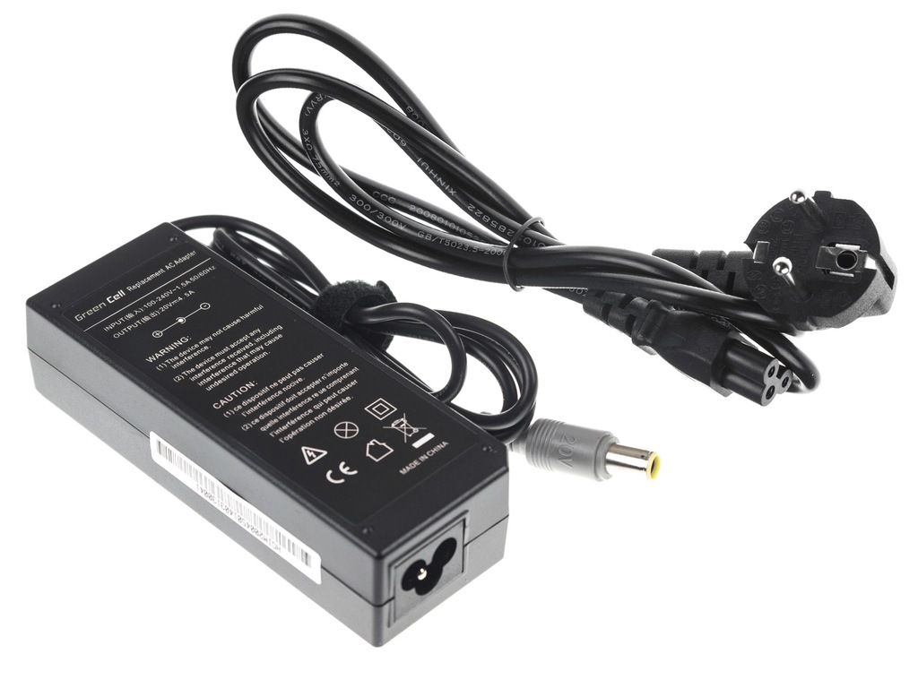 Alimentatore Lenovo Thinkpad 65w Caricabatterie Per Lenovo ThinkPad T60, T61, T400s, T410, T420 - Alimentatore 65W, 20V, 3.25A Caricabatterie Originale ThinkPad - Foto 9