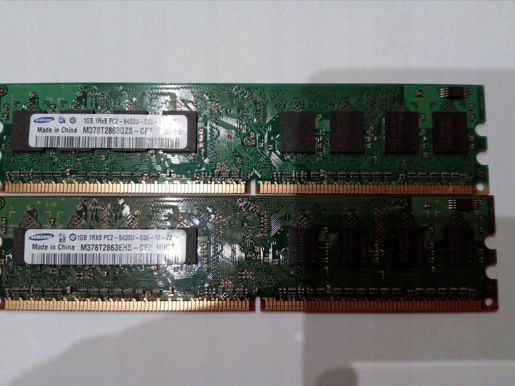 Samsung 2 GB DDR2 para 2x1gb 1Rx8 6400U GW d