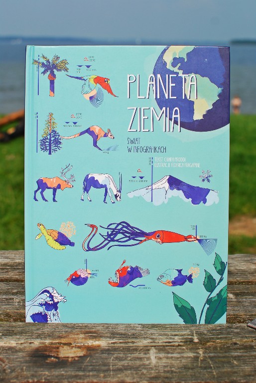 Planeta Ziemia. świat w infografikach. ideał