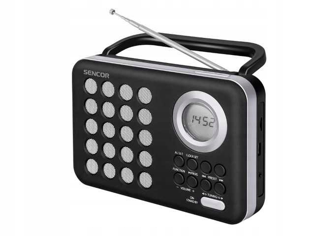 Radio cyfrowe SENCOR SRD 220 BS z syntezą PLL