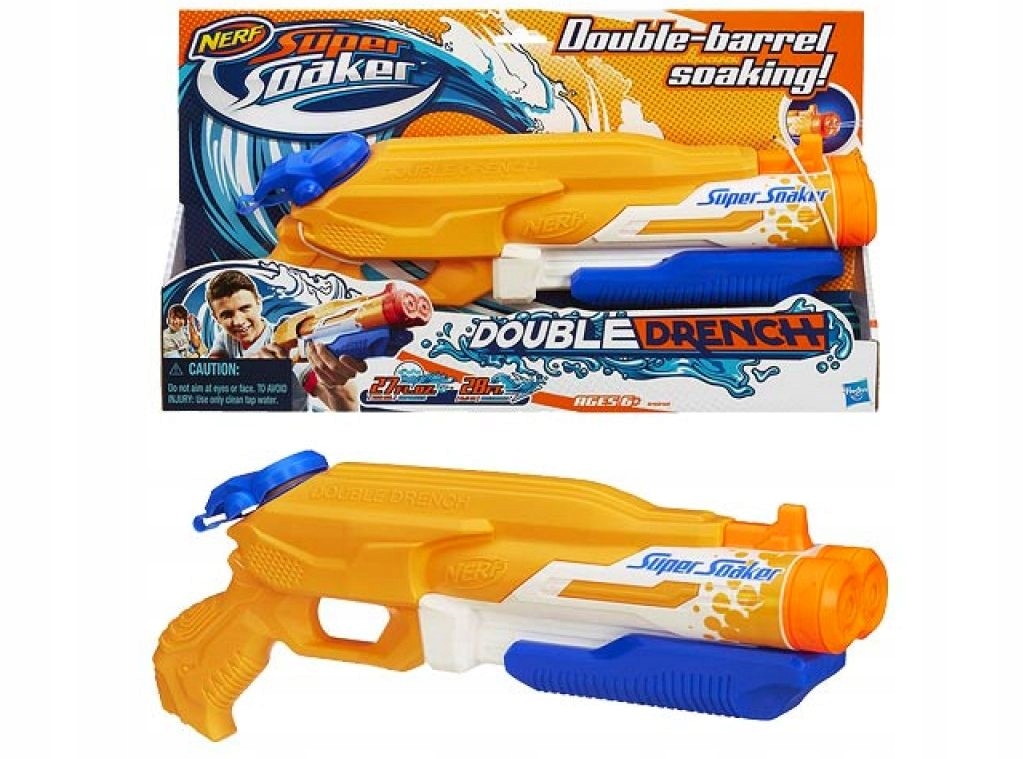 Nerf super hot sale soaker double drench