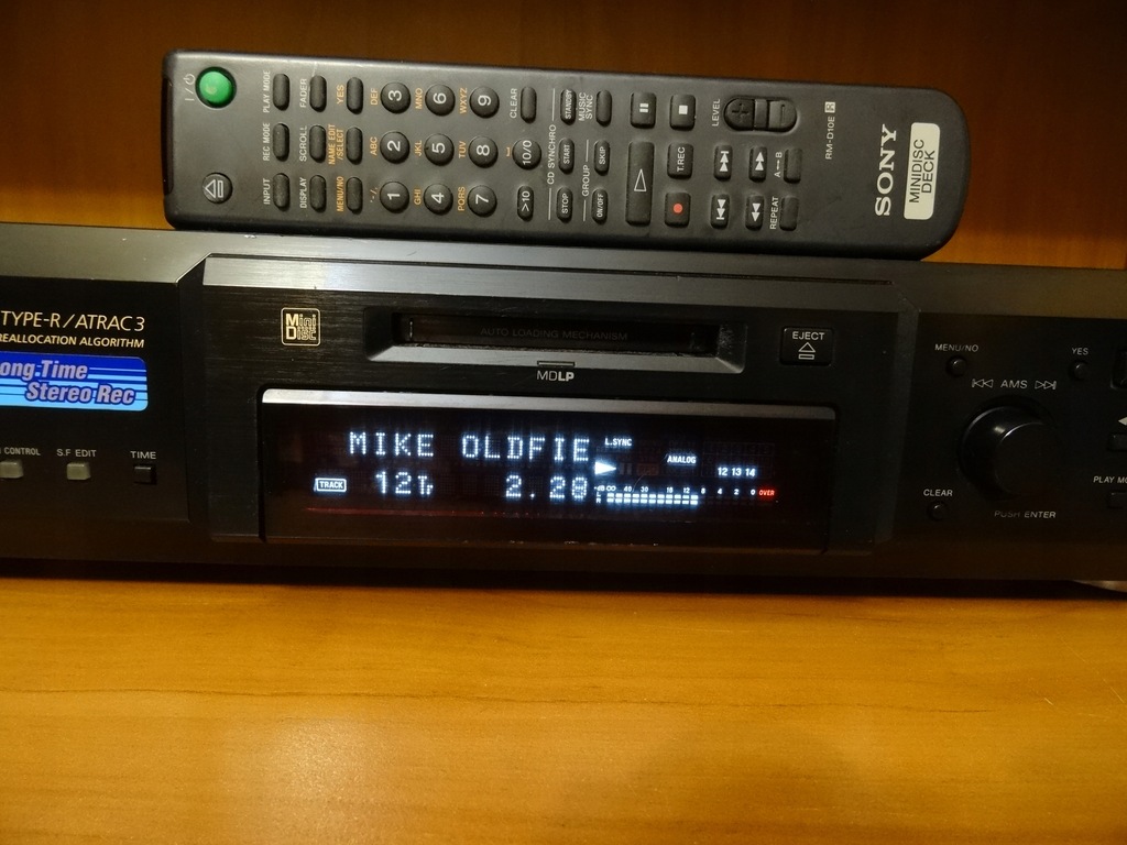 Odtwarzacz Mini Disc SONY MDSJE640 LP2/LP4 pilot 7749591410