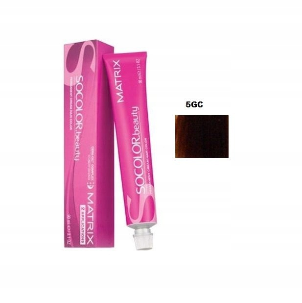 MATRIX SOCOLOR BEAUTY TRWAŁA FARBA DO WŁOSÓW 5GC