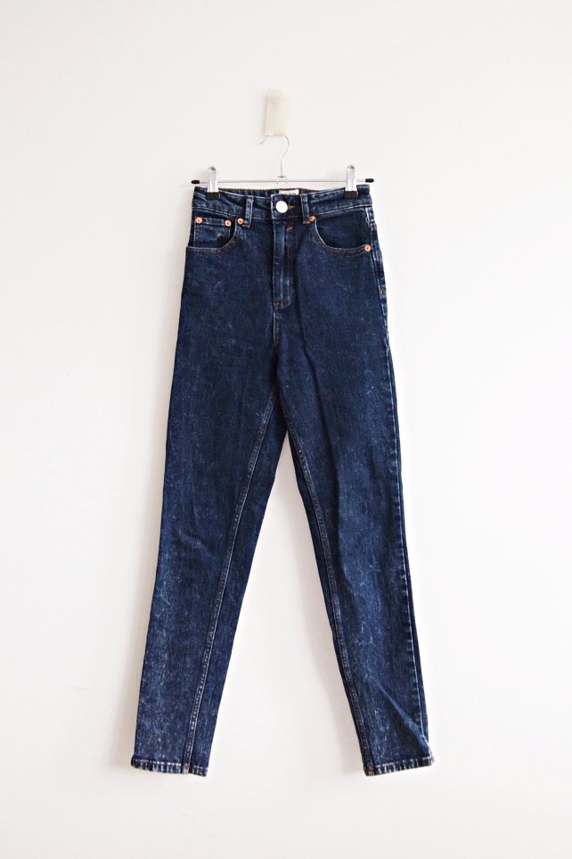 ASOS jeansy skinny vintage rurki dżinsy W24 L32 XS