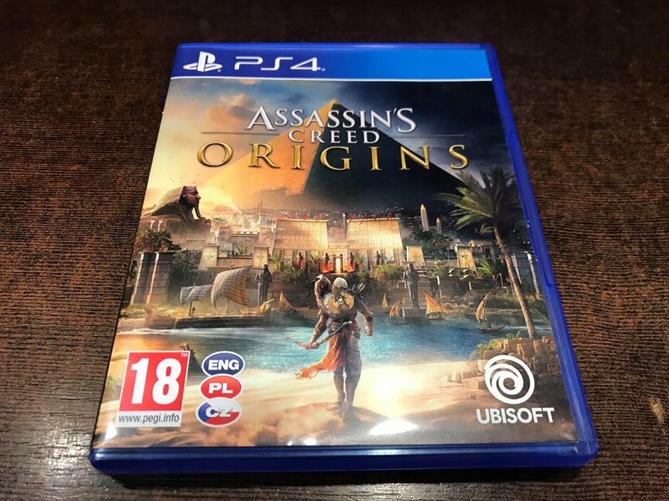 Assassins Creed Origins PS4 pudełko PL
