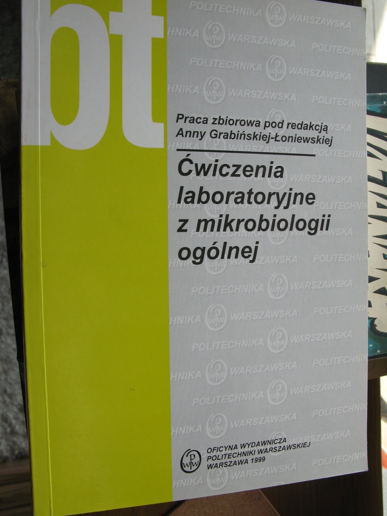 ĆWICZENIA LABORATORYJNE Z MIKROBIOLOGII OGÓLNEJ