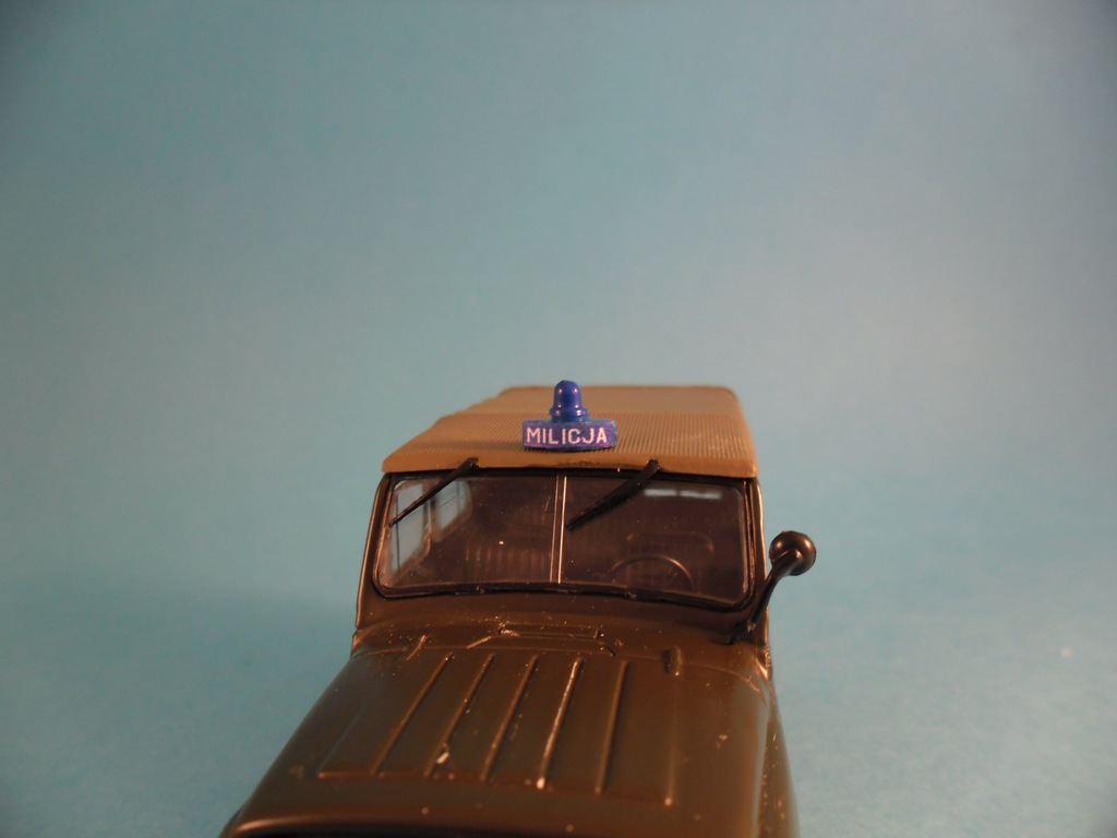 GALERYJKA KOGUT LBS 6 MILICJA 1/43
