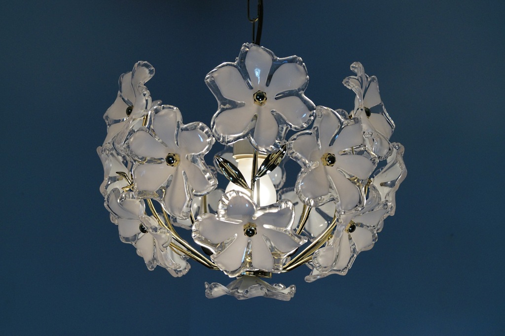 Żyrandol w stylu HOLLYWOOD REGENCY design 70