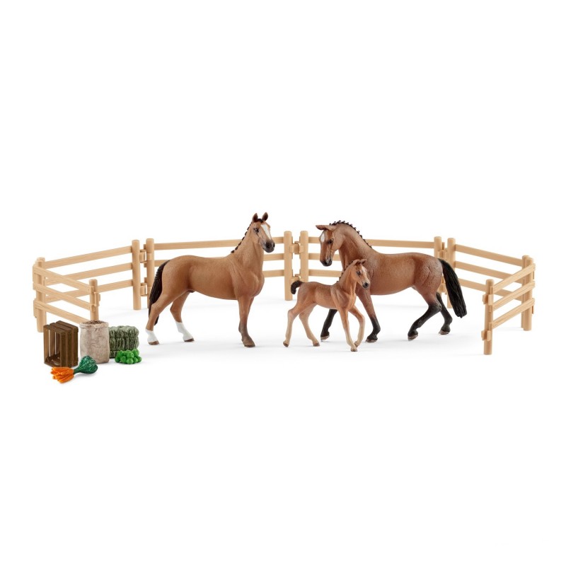 SCHLEICH 42405 Figurki Zwierząt Horse Club KONIE