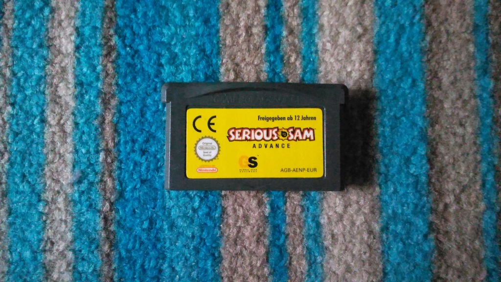Serious Sam Advance GameBoy GBA UNIKAT !!!
