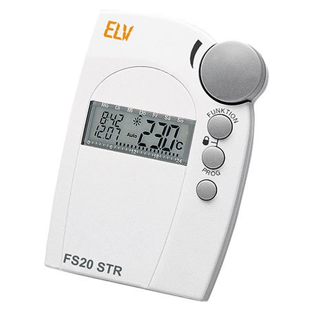 TERMOSTAT POKOJOWY BEZPRZEWODOWY ELV FS20 STR