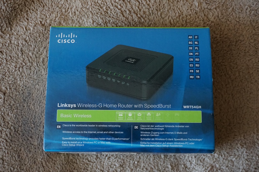Okazja! Router Cisco Linksys WRT54GH-EU