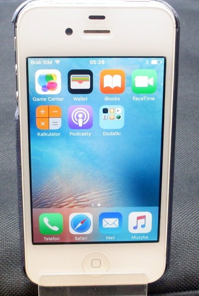 IPHONE 4S 16GB ŁADOWARKA ETUI 7228090327 oficjalne IPHONE 4S 16GB ŁADOWARKA ETUI 7228090327 oficjalne