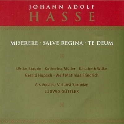 HASSE - MISERERE, SALVE REGINA, TE DEUM Elisabeth