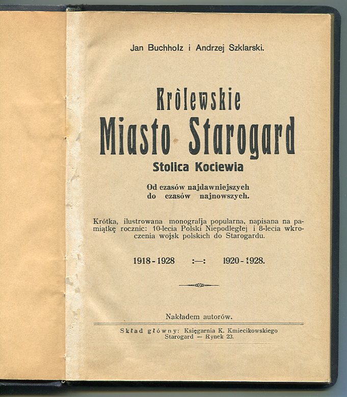 STAROGARD GDAŃSKI :: Historia miasta : 1928 rok
