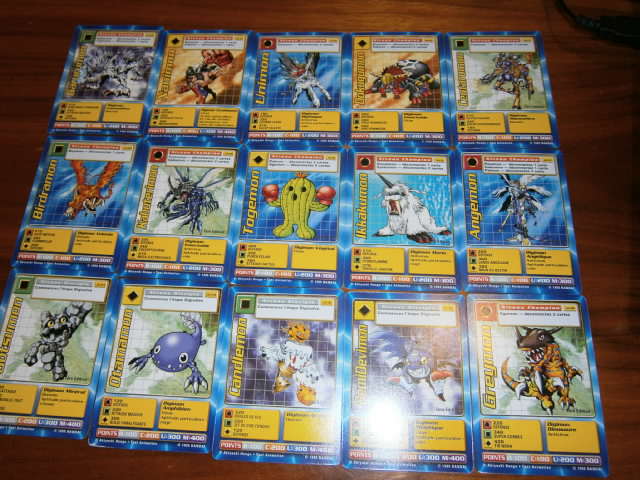 DIGIMON KARTY KOLEKCJONERSKIE  60 SZT