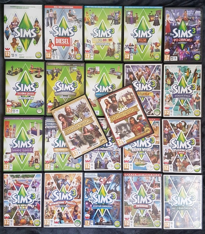 The Sims 3 Kolekcja The Sims Sredniowiecze 7293122209 Oficjalne Archiwum Allegro