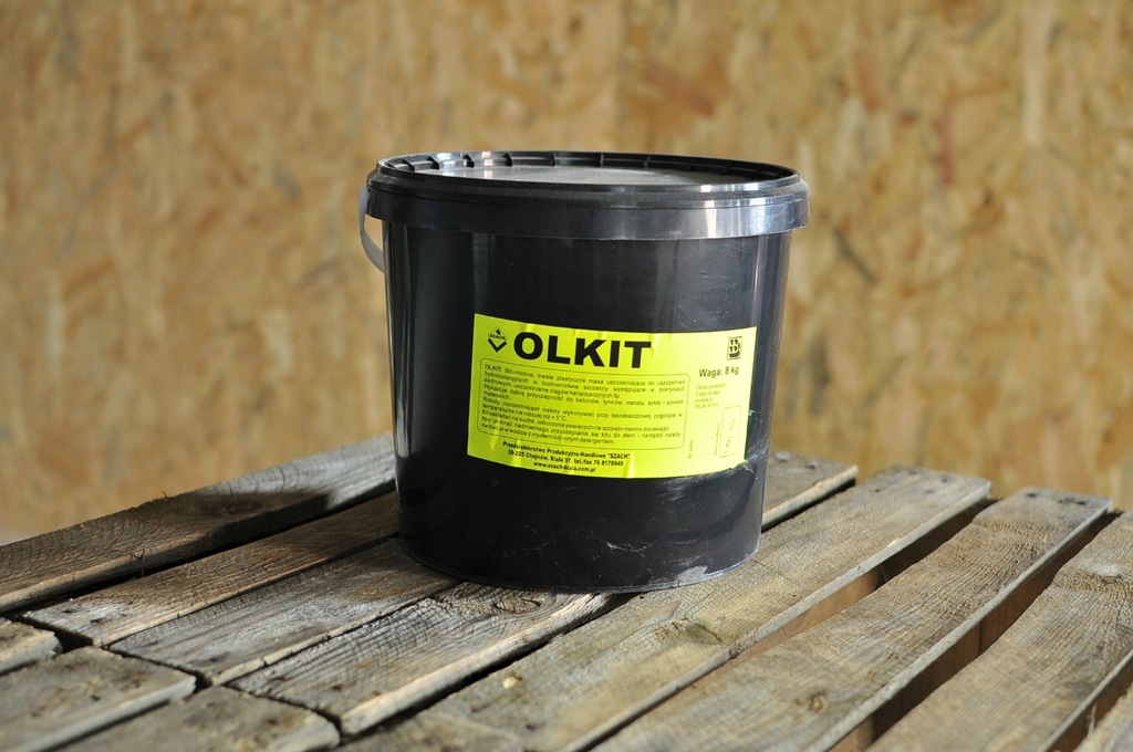 Olkit, kit dekarski, uszczelniacz bitumiczny 8kg