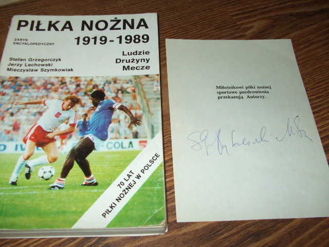 Piłka Nożna. 1919-1989. Stefan Grzegorczyk