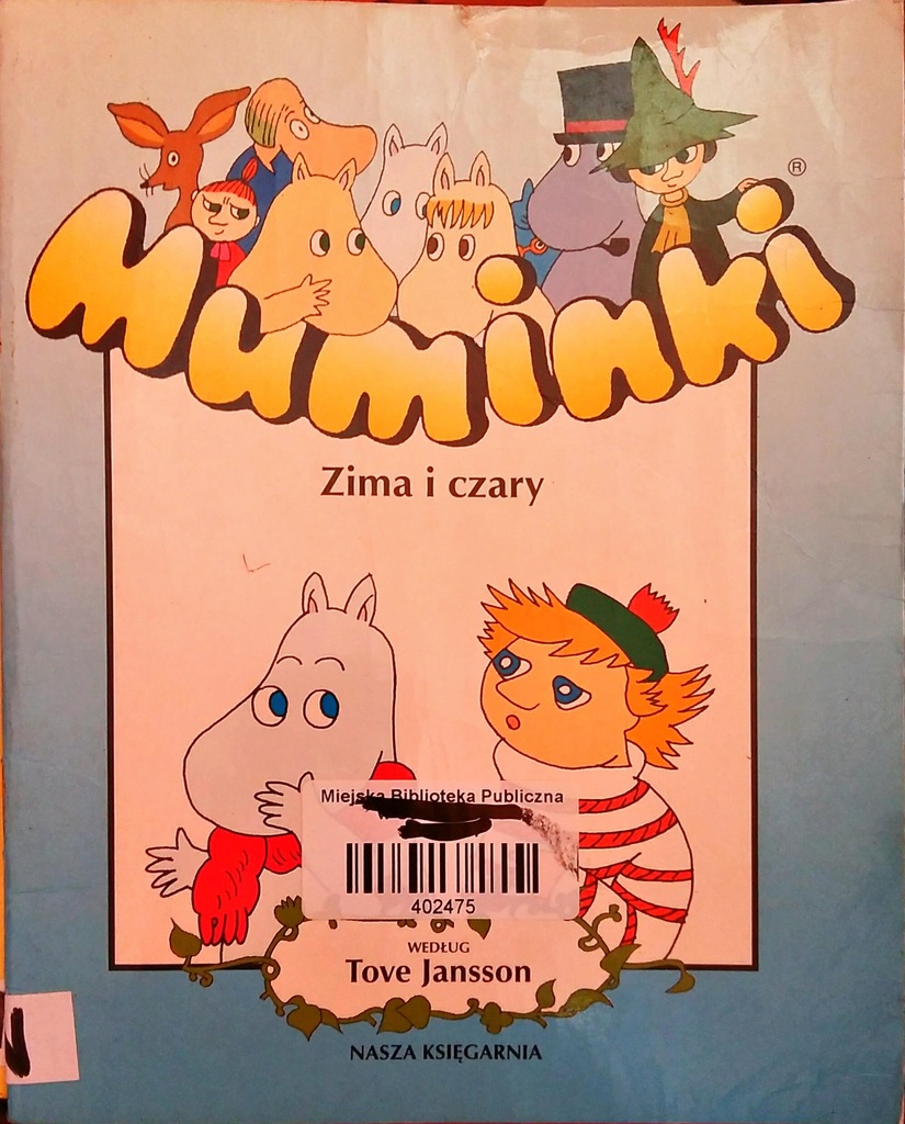 Muminki zima i czary- Jansson Ilustracje