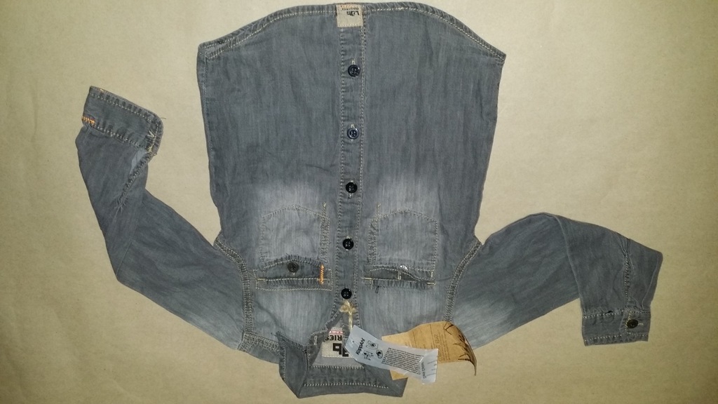koszula z dlugim rekawem, jeans  98cm, Kappahl