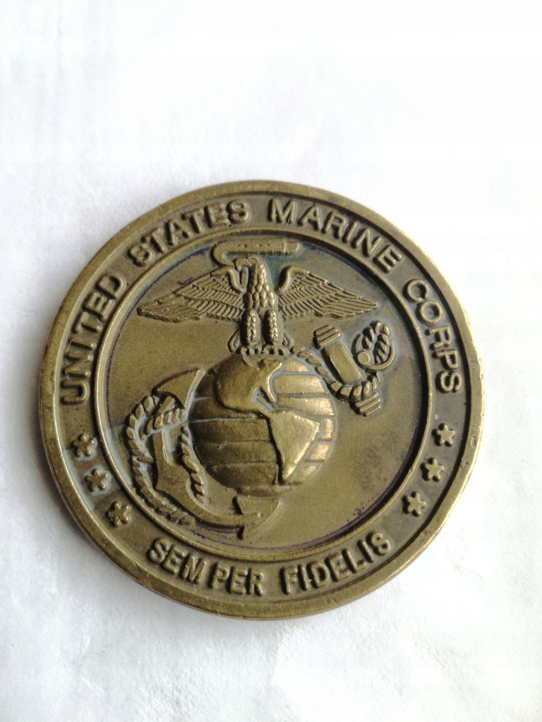 US Marine Corps - Semper Fidelis Medal .