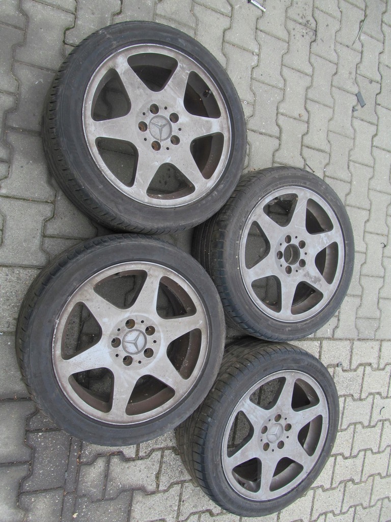 MERCEDES W210 5X112 17H 7,5J ET37 Evo II ceginus