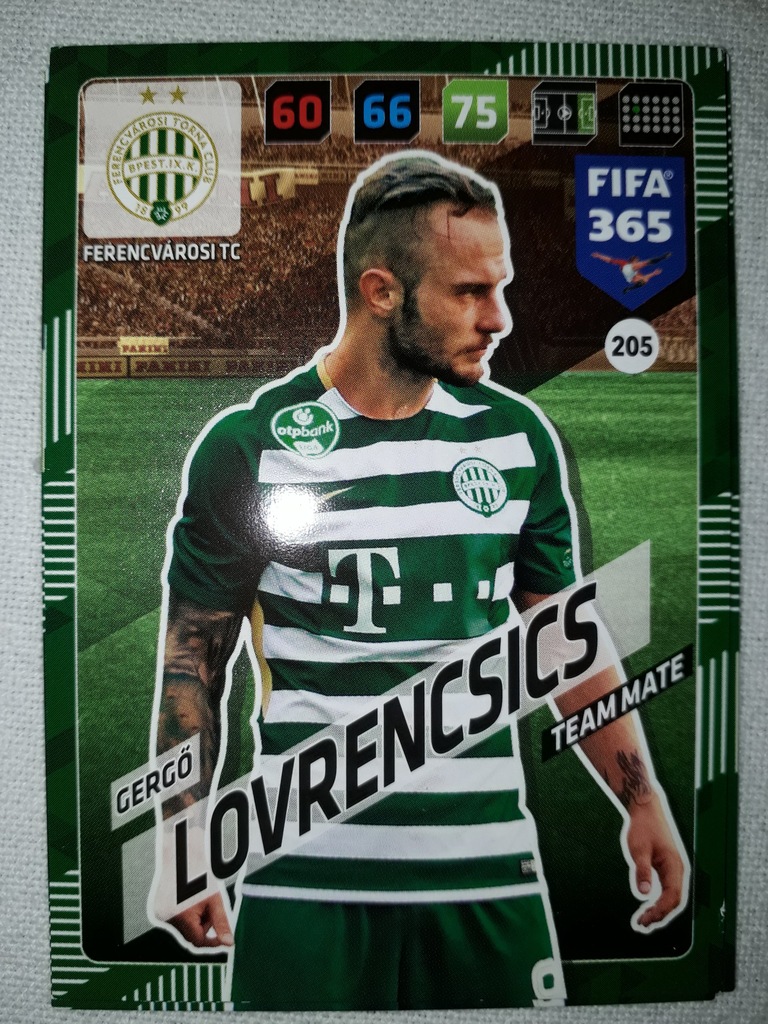 FIFA 365 2018 MATE LOVRENCSICS FERENCVAROSI 205