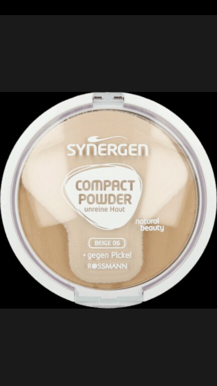 Puder antybakteryjny Synergen Compact  beige 06