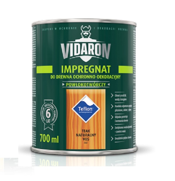 VIDARON IMPREGNAT do drewna 9l Mahoń Amerykański