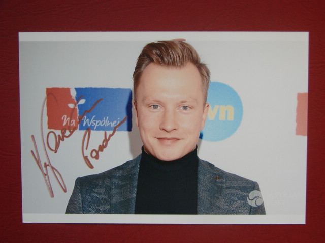 Jakub Wesołowski - oryginalny autograf