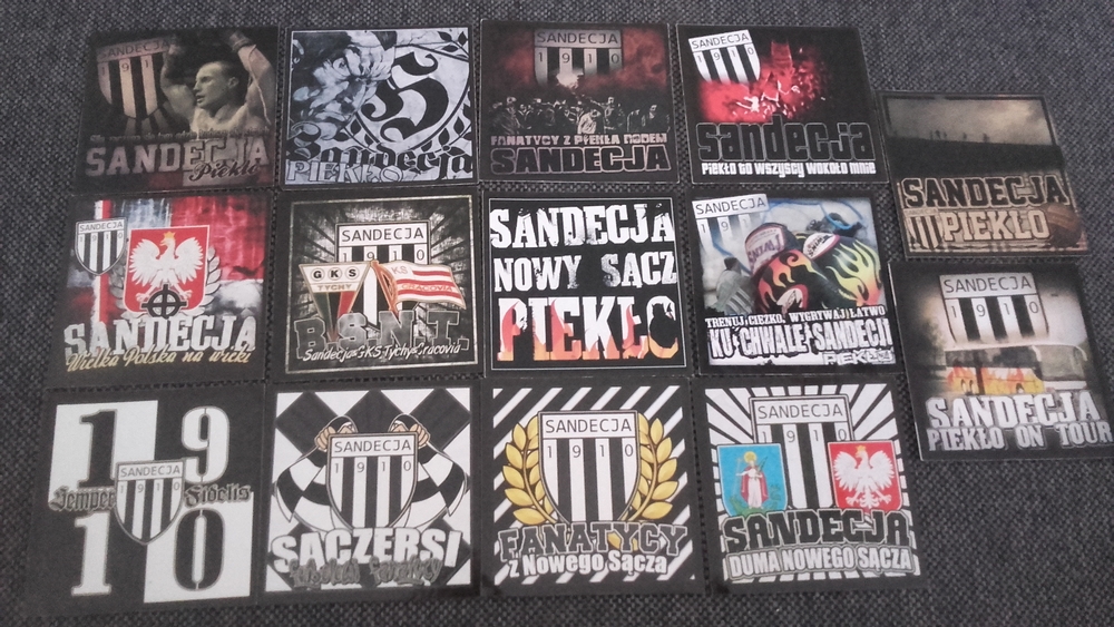 vlepki Sandecja Nowy Sącz 8x8 Cracovia Gks Tychy