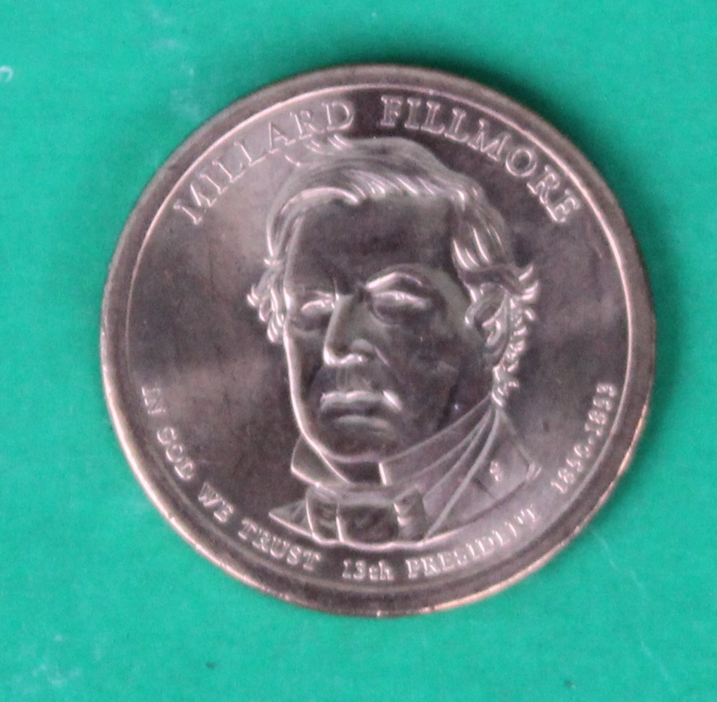 USA 1 DOLLAR 2010 D MILLARD FILLMORE