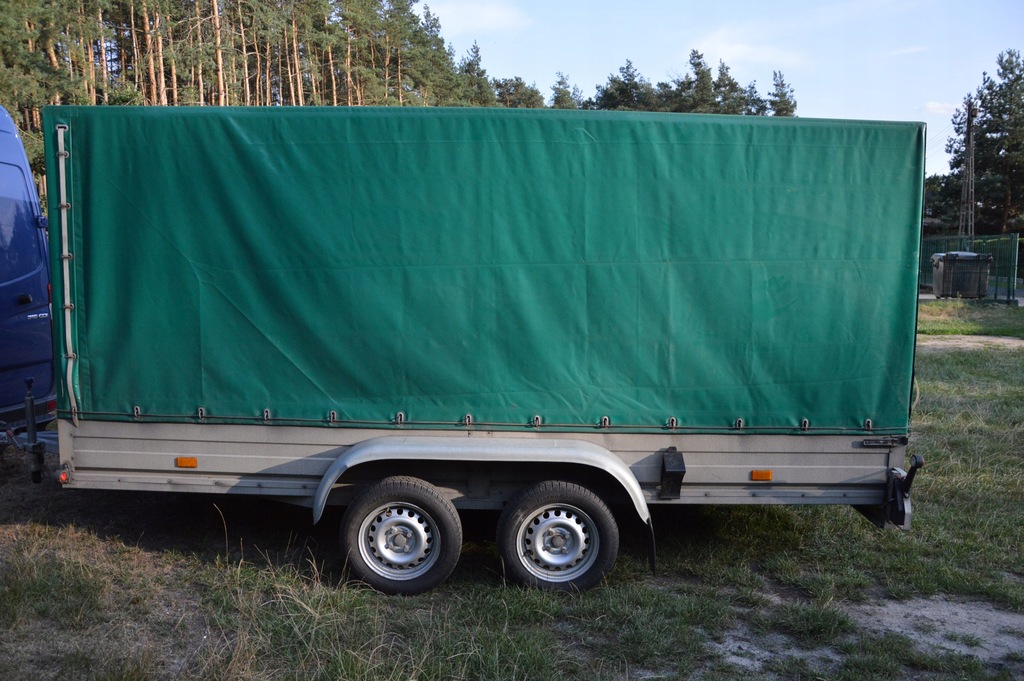 RYDWAN przyczepa przyczepka dwuosiowa 200x400 używ