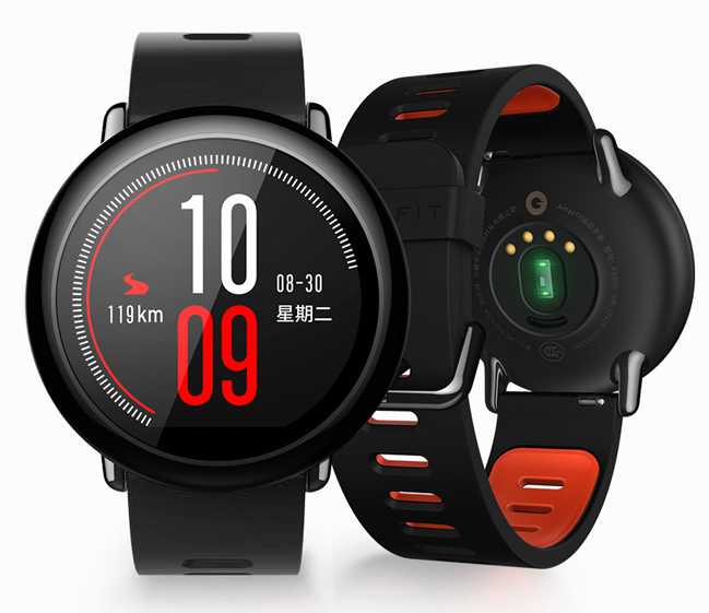 amazfit pace smartwatch black