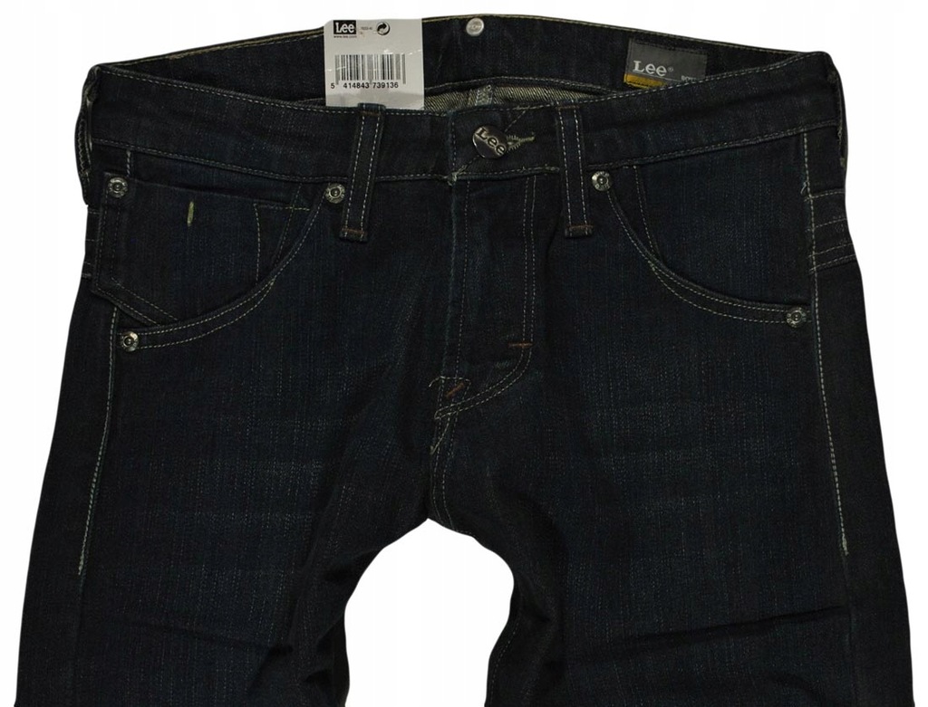 LEE spodnie jeans dark blue PERRY FLAP _ 14Y 164cm