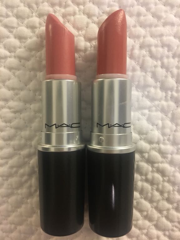 Pomadka MAC patisserie oraz angel nude lips