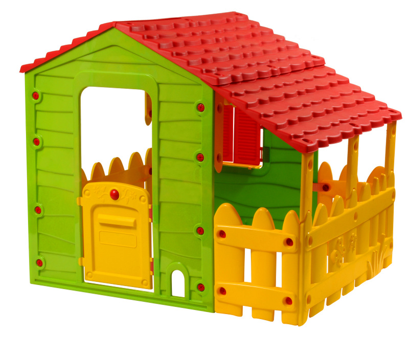 DUŻY DOMEK OGRODOWY Z OGRÓDKIEM TOBI TOYS 05 XXXL