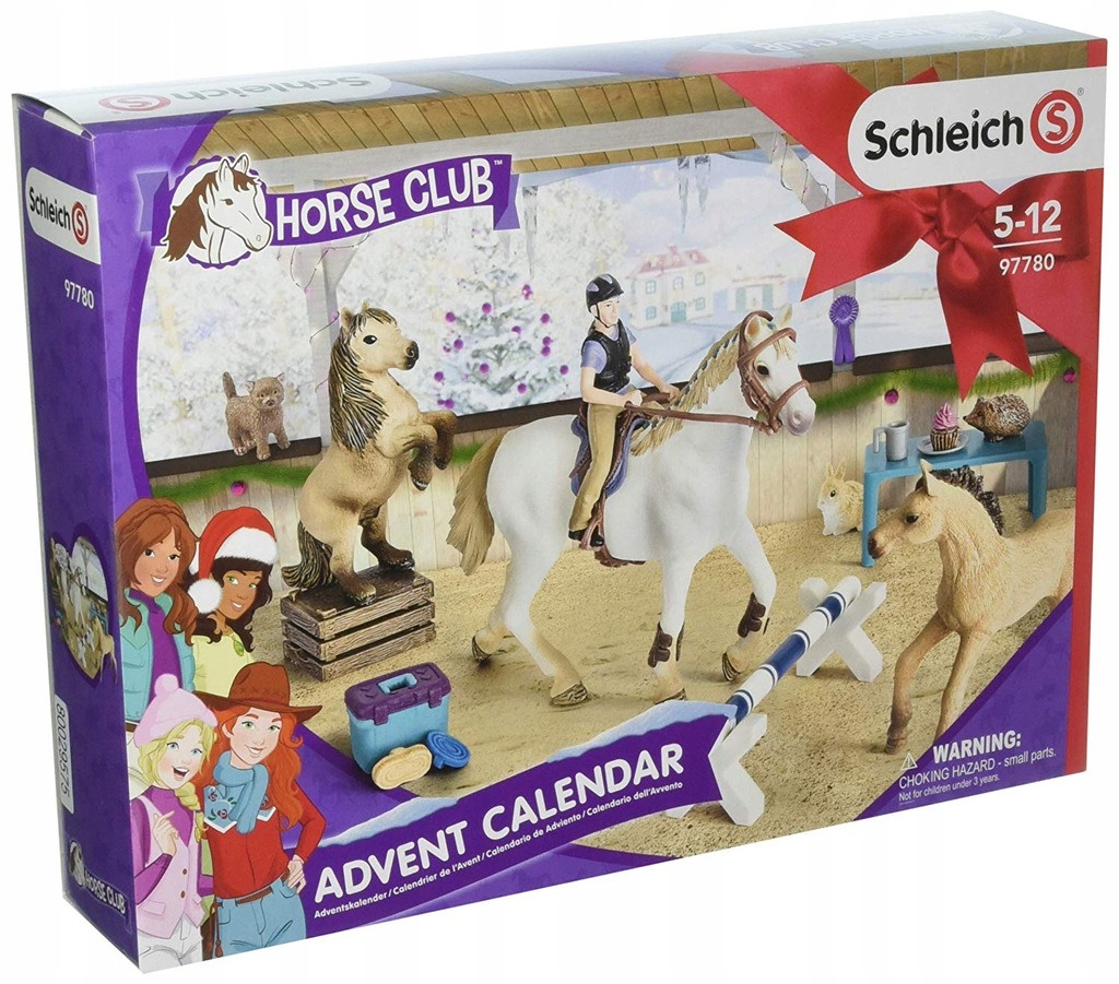 Schleich KALENDARZ ADWENTOWY Horse Club 2018 97780 7561303718