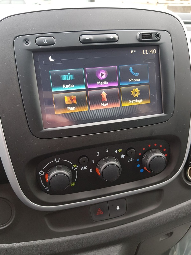 NAWIGACJA NAVI RADIO KOMPLET RENAULT TRAFIC III FV