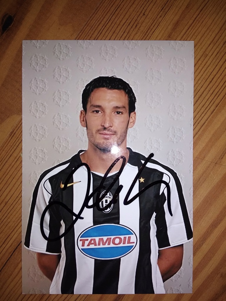 autograf Gianluca Zambrotta Juventus