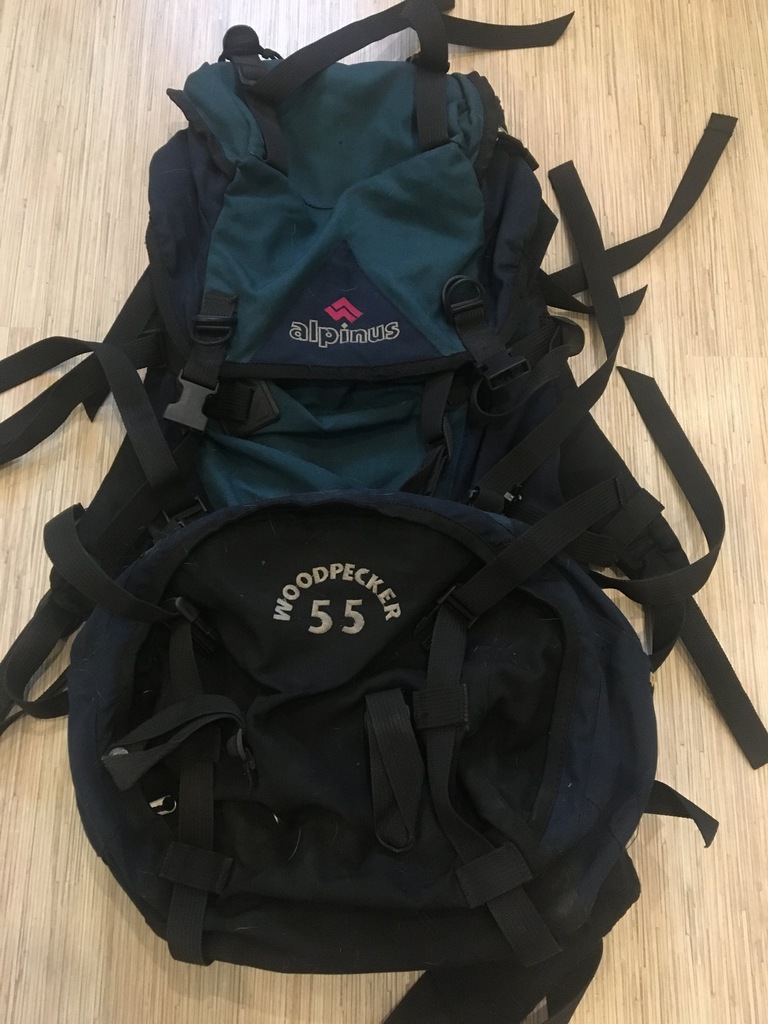 plecak ALPINUS 55 + kieszenie