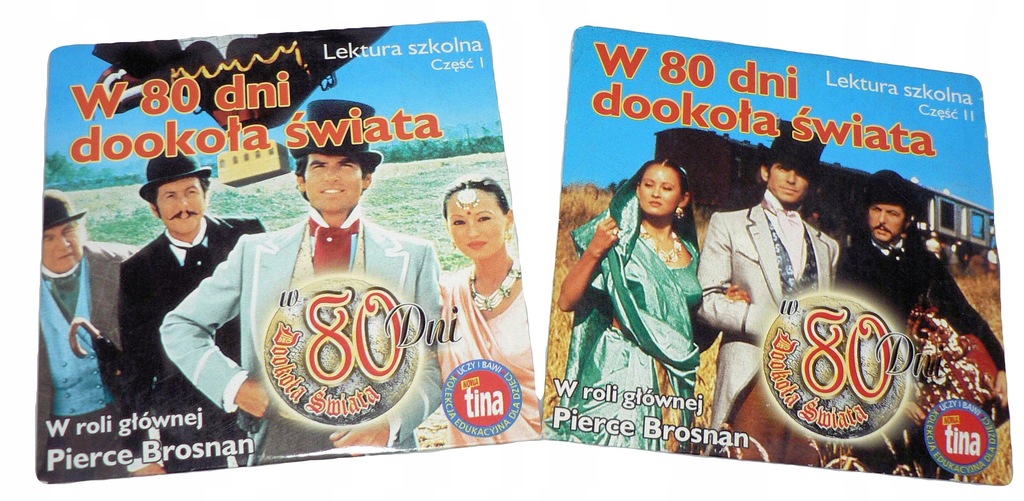 2DVD - W 80 DNI DOOKOŁA ŚWIATA (1989) - P.Brosnan