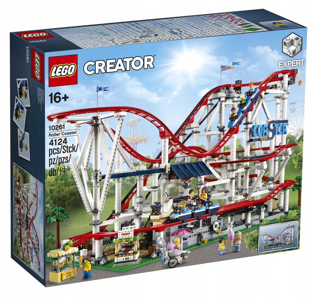 LEGO CREATOR 10261 Roller Coaster - NOWE