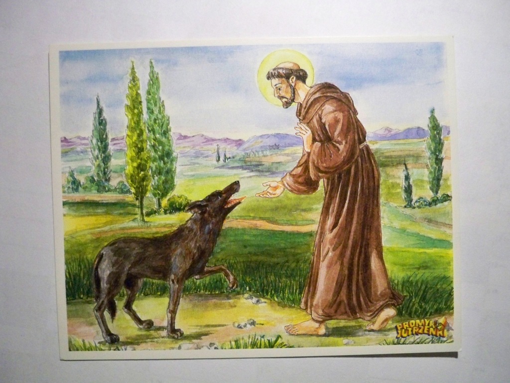 ŚW. FRANCISZEK I WILK Z GUBBIO...