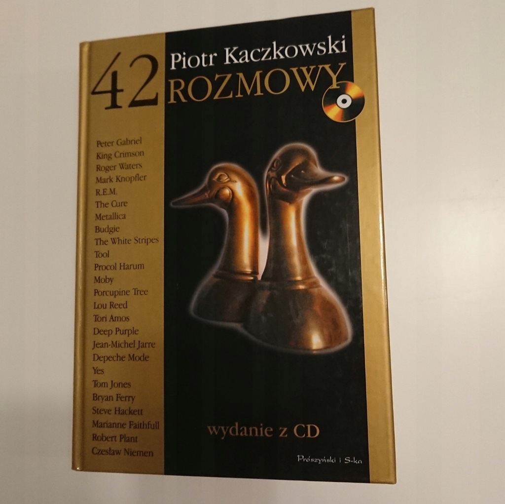 Książka Piotr Kaczkowski 42 rozmowy, wydanie z CD